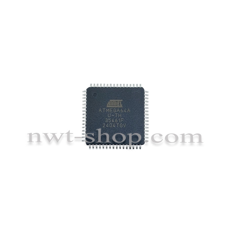 آي سي ATMEGA64A-AU SMD برند MICROCHIP ORIGINAL