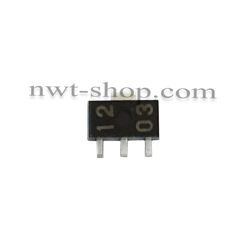 ديود زنر BZV49-C12 SMD 12V پکيج SOT89