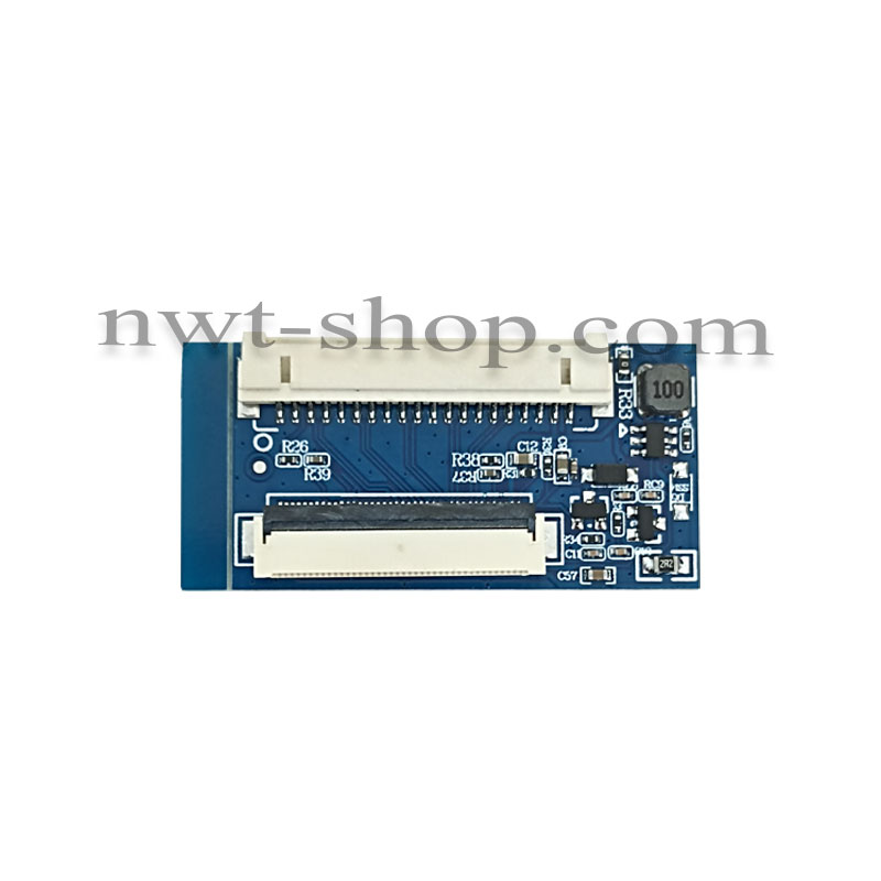 برد تبديل LVDS به LVDS 40pin (40پين) با کابل رابط (PCB800182)