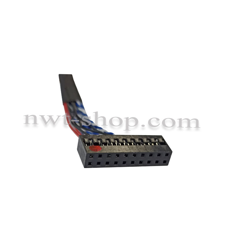 برد تبديل LVDS به LVDS 40pin (40پين) با کابل رابط (PCB800182)