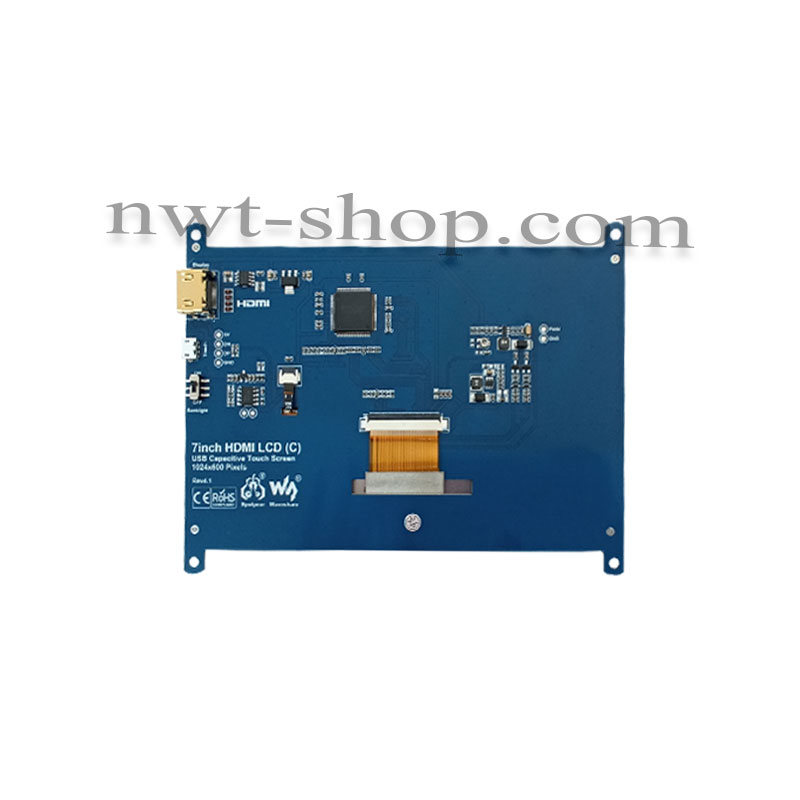 نمايشگر لمسي 7اينچ HDMI برند Waveshare مدل C