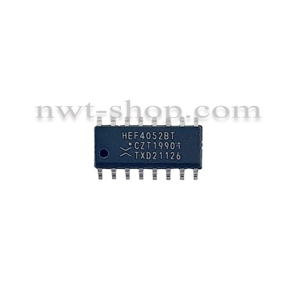 آی سی HEF4052BT SMD برندNXP - نیوتک الکترونیک Nwt-shop.ir